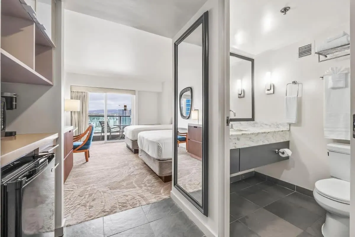 Top Floor Studio With Balcony & Views 3528 Honolulu 0*,